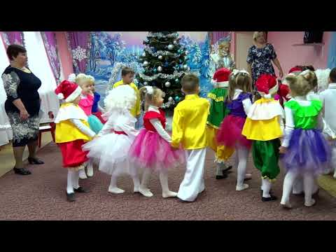 Видео: Утренник "Новогодняя кухня деда Мороза"