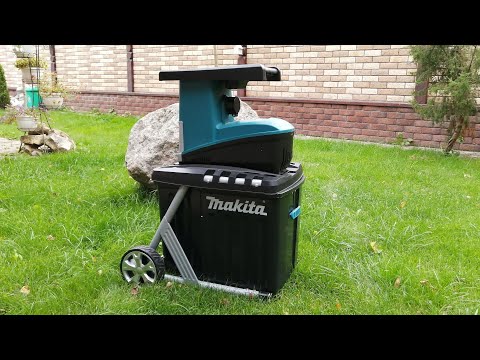 Видео: Садовый измельчитель  makita ud2500