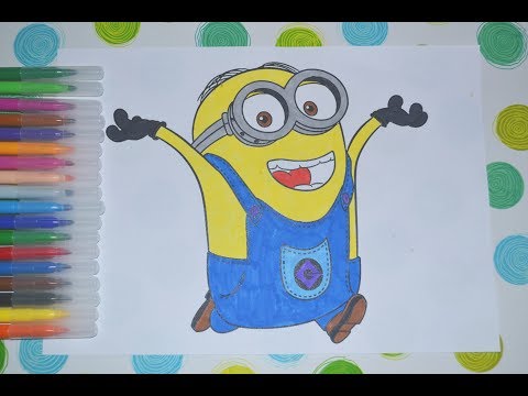 Видео: Нікчемний я 3 Посіпаки розмальовки/раскраски Гадкий я Миньоны/coloring pages Despicable Me Minions
