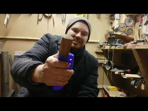 Видео: ножны с канистры