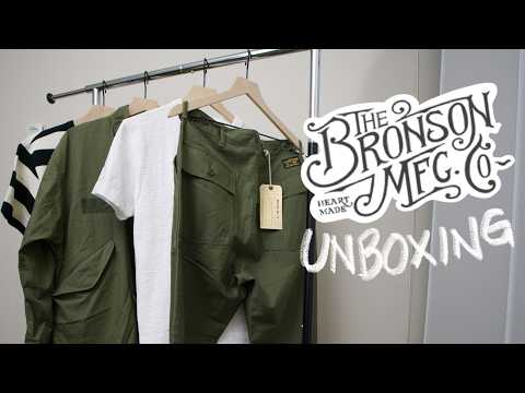 Видео: Распаковка Bronson MFG: OG 107 Fatigues, парка M-65, трубчатая ластовица и плотная полосатая рубашка