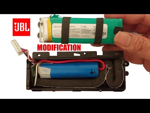 Видео: Модификация аккумулятора JBL 18650 GSP1029102R