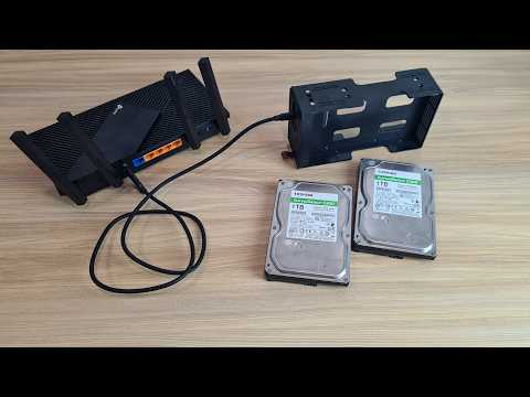 Видео: Как превратить маршрутизатор TP-Link в сетевой сервер хранения данных с двумя жесткими дисками