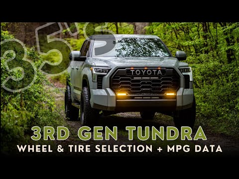 Видео: Tundra 3-го поколения — с приподнятым шасси (35 мм) — обзор + данные об экономии топлива