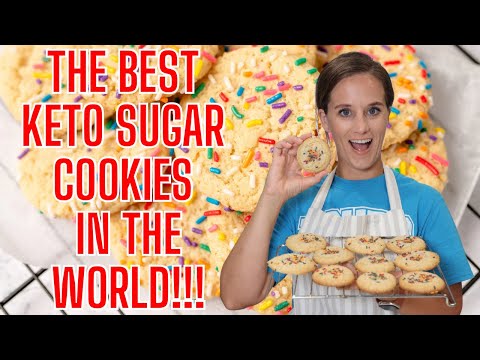 Видео: ЛУЧШЕЕ кето-сахарное печенье в мире!!!🌎