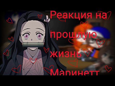 Видео: Реакция на прошлую жизнь Маринетт как Незеку||Мари/Незеку||Чит. описание||