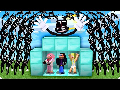 Видео: 🐈ЦУНАМИ из КАРТУН КЭТ в МАЙНКРАФТЕ! Нубик Шеди и Леска Строят Бункер в Майнкрафте 100% Троллинг Про