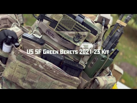 Видео: US Special Forces Green Berets 2021-23 Kit / Зеленые Береты - Снаряжение Спецназа США