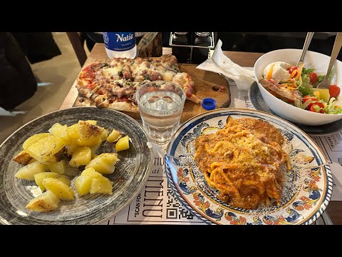 Видео: Беженец 🇮🇹 Рим. Итальянцы экономят на отоплении?😬 Ресторан с самым высоким рейтингом. Еда. Цены.