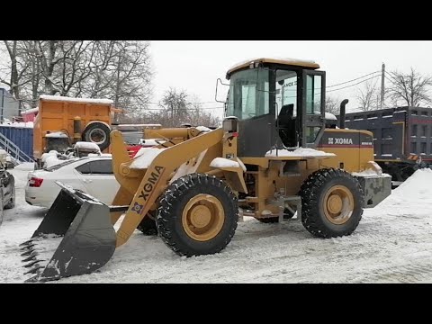 Видео: Фронтальный погрузчик XGMA 931H. Обзор и сравнение с XCMG.