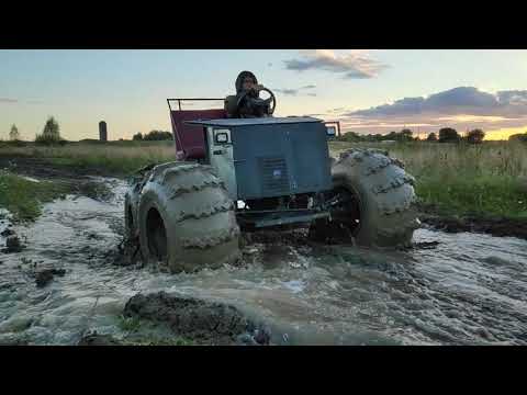 Видео: Самый простой и надёжный вездеход чебуратор 4х4