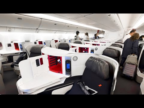 Видео: 24 часа в бизнес-классе Air France | Санторини — Токио через Париж