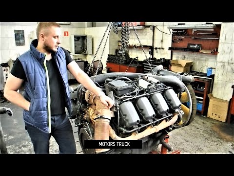 Видео: ДВИГАТЕЛЬ SCANIA V8 16L DC16 - ДИАГНОСТИКА И РАЗБОРКА ПЕРЕД РЕМОНТОМ. ЧАСТЬ 1