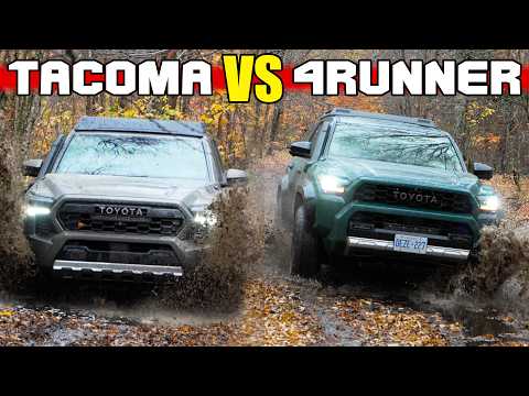 Видео: Битва Toyota Trailhunter! Что лучше на бездорожье: Tacoma или 4Runner?