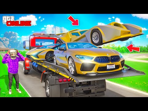 Видео: ЗАТРОЛИЛ И УГНАЛ СУПЕР-ТАЧКИ В GTA 5! БИТВА ЭВАКУАТОРОВ В ГТА 5 ОНЛАЙН | НАШЕЛ 3 МАШИНЫ
