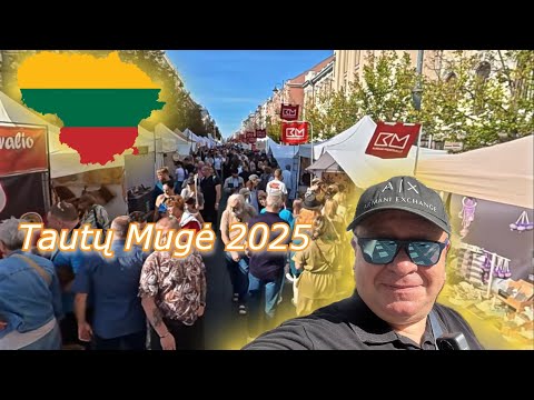 Видео: Литва 🇱🇹Вильнюс БЕСПЛАТНАЯ ЕДА на ЯРМАРКЕ НАРОДОВ/Tautu muge 2025