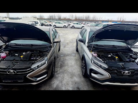 Видео: Веста NG сравнение вибраций, динамики и шумов двигателей 1.6 и 1.8 с вариатором и наши впечатления