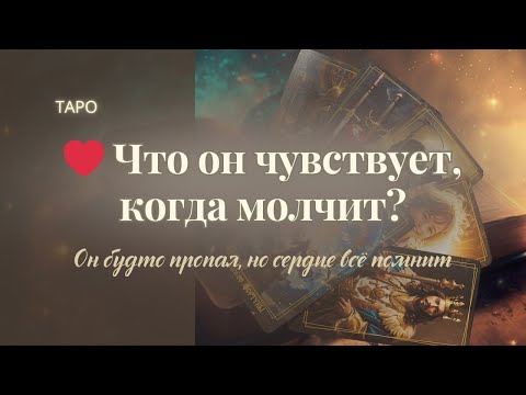 Видео: ❤️ Что он ЧУВСТВУЕТ, когда молчит?