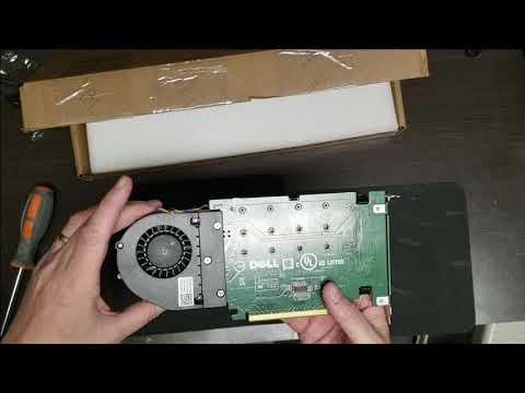 Видео: Адаптер Dell Ultra Speed ​​Drive Quad NVMe M2 Disk PCIe с дисковыми пространствами Windows