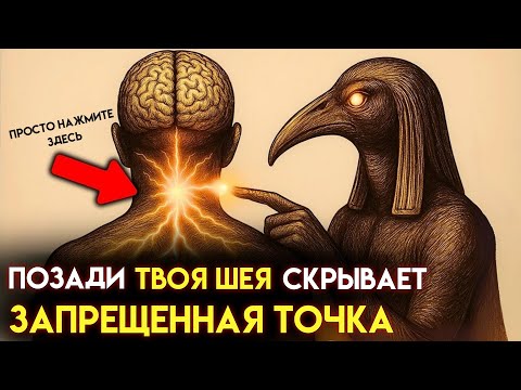 Видео: НАЖМИТЕ ЗДЕСЬ и откройте СЕКРЕТНУЮ ТОЧКУ на ШЕЕ, которая ПРОБУЖДАЕТ ЭНЕРГИЮ ЗА МИНУТЫ! Мудрость Тота
