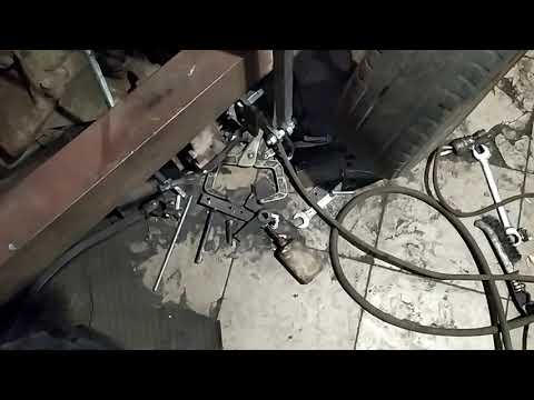 Видео: Минитрактор классика кулиса кпп 2109 -08