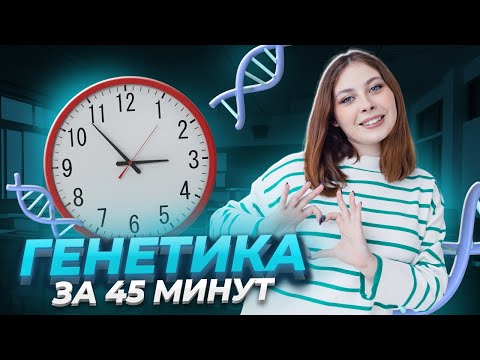 Видео: Генетика для ЕГЭ: Все главное за 45 минут  | Биология ЕГЭ 2025 | Умскул