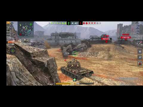 Видео: Взял мастера на AMX 50 B в WoT bliz WG. #wot #wotblitz #worldoftanksblitz