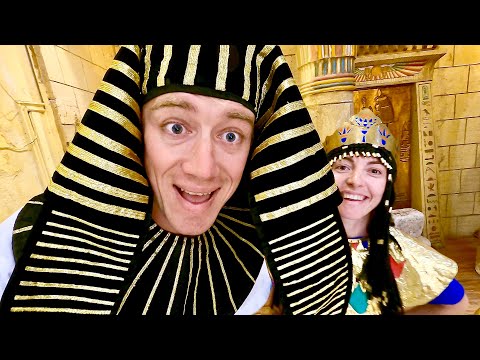 Видео: КАИР🔥 Новый музей и Деревня фараонов. Обед на берегу Нила в Египте