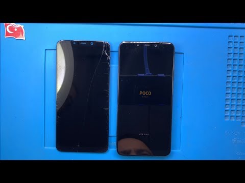 Видео: замена экрана Xiaomi Pocophone F1 🇷🇺