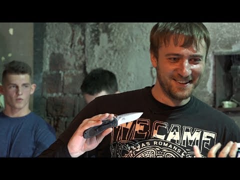 Видео: Kershaw Blur S30V. KnifeFest 2017. Разбор канатного теста.