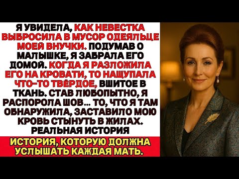 Видео: Я увидела, как невестка выбрасывает одеяльце моей внучки…И вдруг решила заглянуть внутрь.
