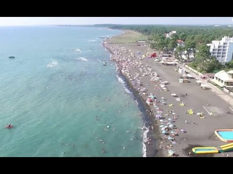 Видео: GEORGIA. ГУРИЯ + АДЖАРИЯ. Магнитные пески Уреки, Кобулети, посёлок Чакви. 08.2021г. Batumi