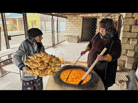 Видео: Приготовление 101к самосы и узбекских лепешек в тандыре