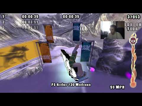 Видео: [2] прохождение SSX on Tour с PSP