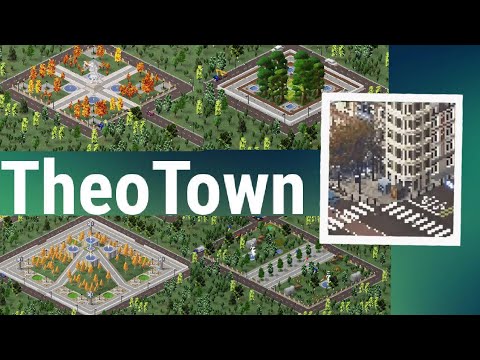 Видео: Топ 5 идей для идеального городского парка в TheoTown/ТхеоТовн