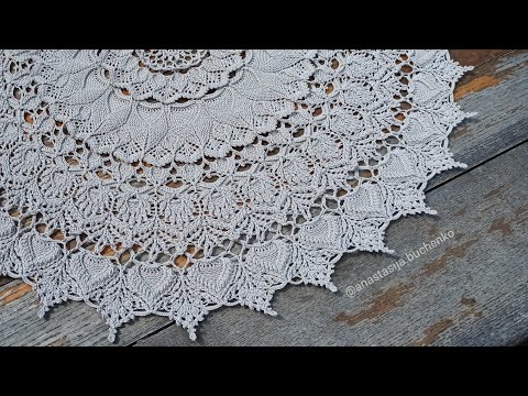 Видео: Серветка 'Чарівна тканина' (79-80 ряд)  | Arcanowaeave doily