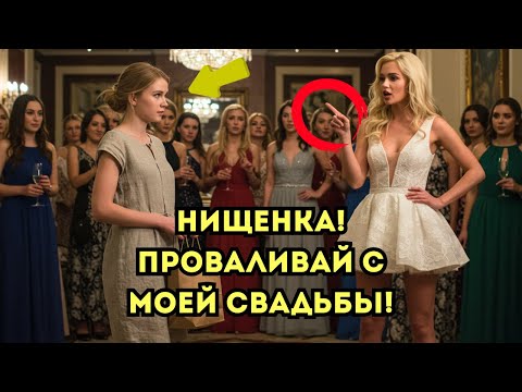 Видео: Над ней смеялись на свадьбе миллионеров, но замолчали, узнав, что она богаче всех присутствующих.