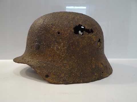 Видео: Реставрация каски м40 часть 1