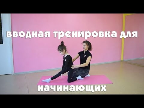 Видео: Художественная гимнастика для начинающих: вводная тренировка