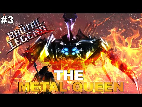 Видео: Срещатата с Кралицата на Метъла !!! | Brutal Legend #3