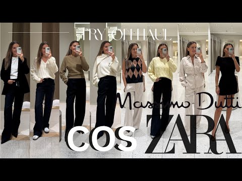 Видео: Massive ZARA, Массимо Дутти, COS ** | Примерка HAUL | **
