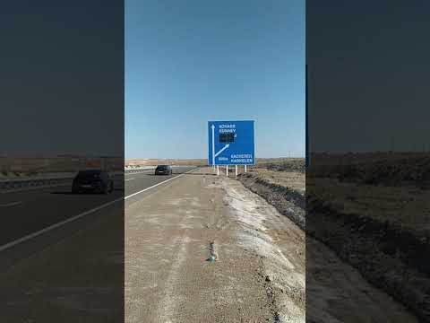 Видео: Из-за этого дорожного указателя мы потеряли полчаса на трассе Астана-Алматы 10-ого Октября 2025 года