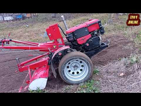 Видео: Фрезеруем под чеснок. О ремонте мотоблока. Посадка чеснока. Удобрение