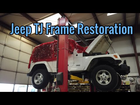 Видео: Jeep TJ — восстановление ржавой и гнилой рамы — установка SafeTCap и советы экспертов