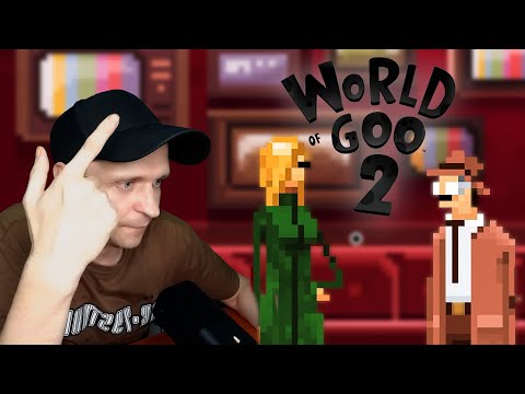 Видео: Криминальное чтиво, очень скучно (нет) World of Goo 2 #11