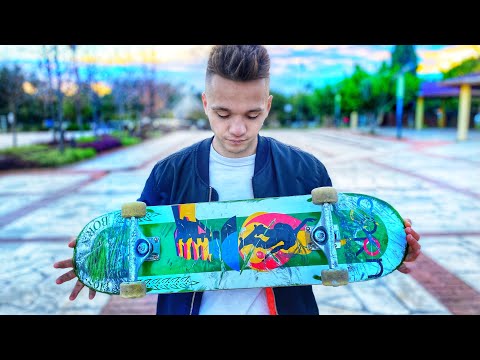 Видео: СНИМАЮ ПРОФАЙЛ! Сделал новый трюк на скейте.