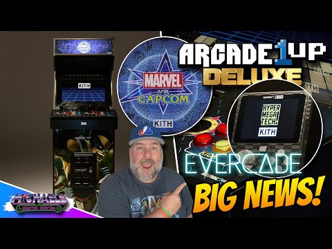 Видео: Arcade1Up Анонсировано сотрудничество Marvel Vs. Capcom и Evercade Kith!