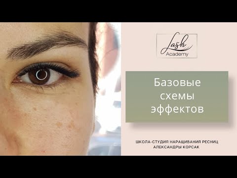 Видео: ИДЕАЛЬНЫЕ схемы ЭФФЕКТОВ в наращивании ресниц. Моделирование взгляда. Урок 2.