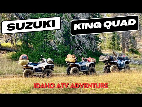 Видео: Suzuki KingQuad 2024: приключения в горах Айдахо