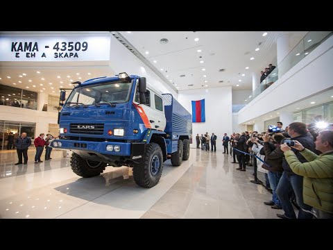 Видео: 🚛 KAMAZ-43509 — Легенда Дакара! Мощь, скорость и победы!